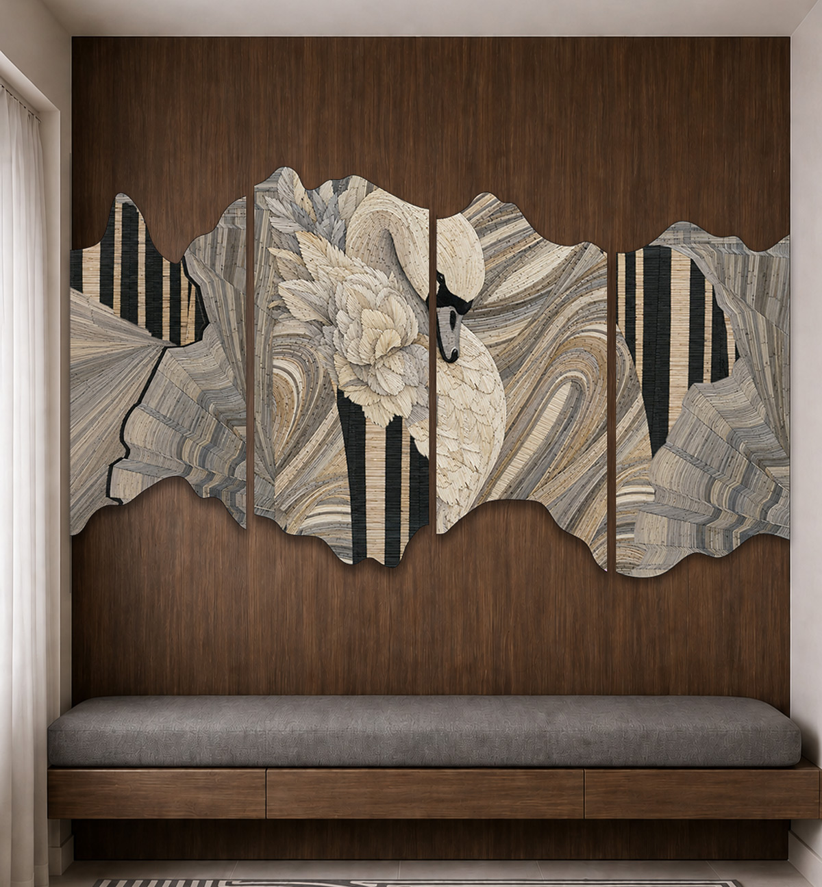 Forest At First Light in a room